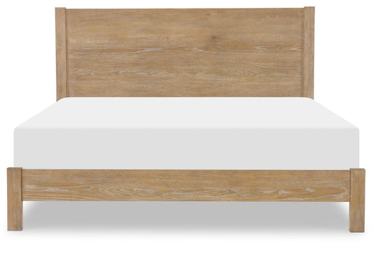 Horizons - Complete Panel Bed - Weathered Oak