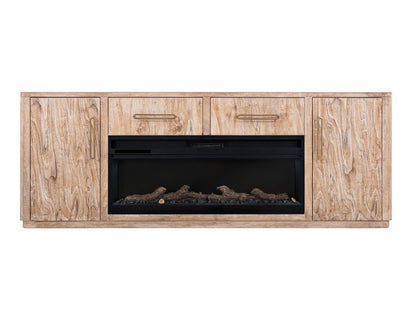 Balam - 2 Drawer & 2 Door Electric Fireplace
