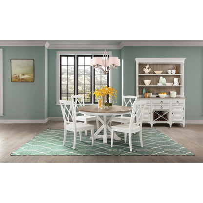 Myra - Round Dining Table - Paperwhite