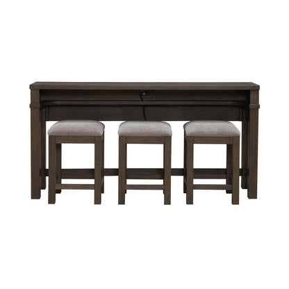 Cascade Falls - 4 Piece Set - Satin Espresso