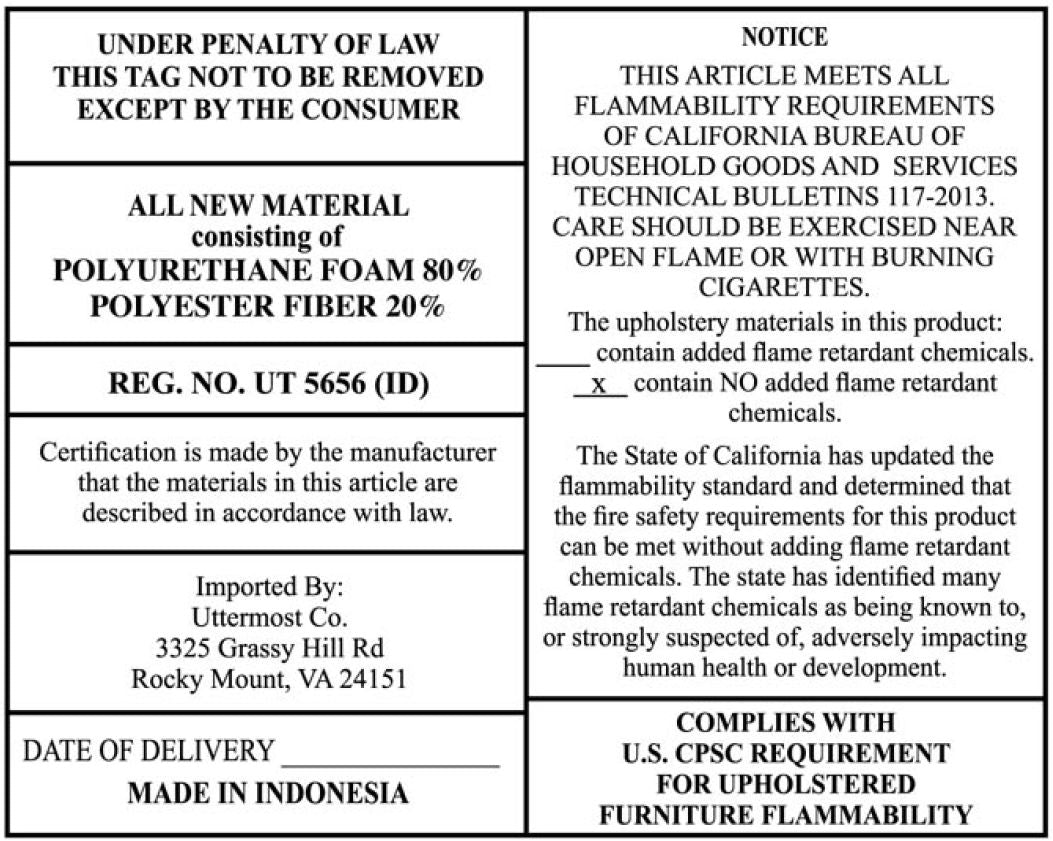 Borneo - Outdoor Dining Chair - White / Dark Gray