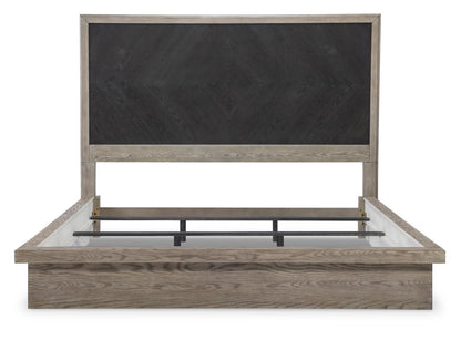 Halifax - Panel Headboard King / California King - Flax And Java