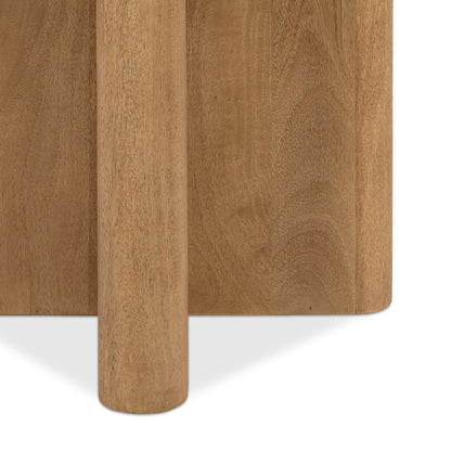 Montengo - Round End Table - Natural Maple