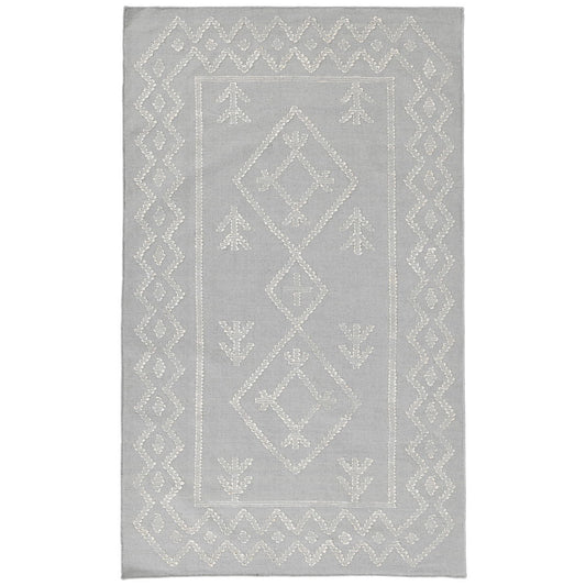Comporta - 2' x 3' Lagos Rug - Gray/Ivory