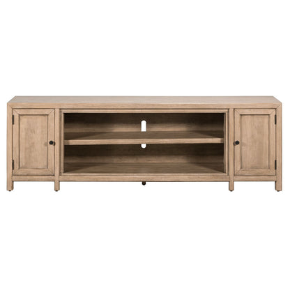 Fireplace TV Consoles - 82" Fireplace TV Console - White