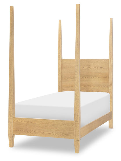 Today's Traditions - Twin Poster Headboard & Footboard - Natural Hickory