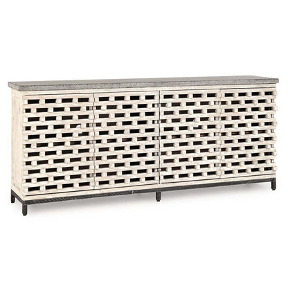 Virginia - 4 Door Sideboard - Vintage Cream