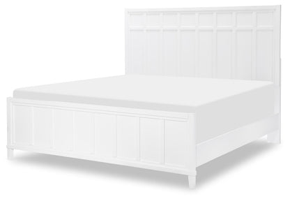 Horizons - King Panel Headboard - Alabaster
