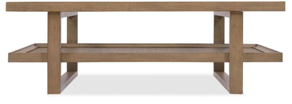 Sonnet - Rectangular Cocktail Table - Dark Gray