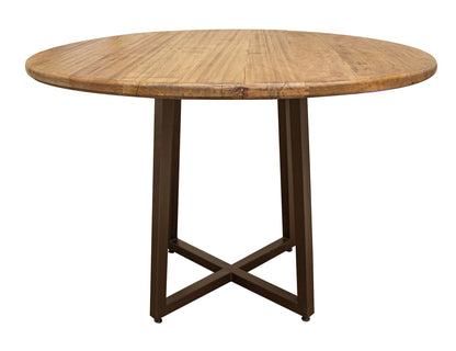 Tulum - Table Base - Dark Brown