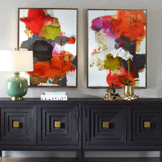 Tried And True - Framed Abstract Art (Set of 2)