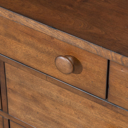 Lake House - Two Tone Open Nightstand
