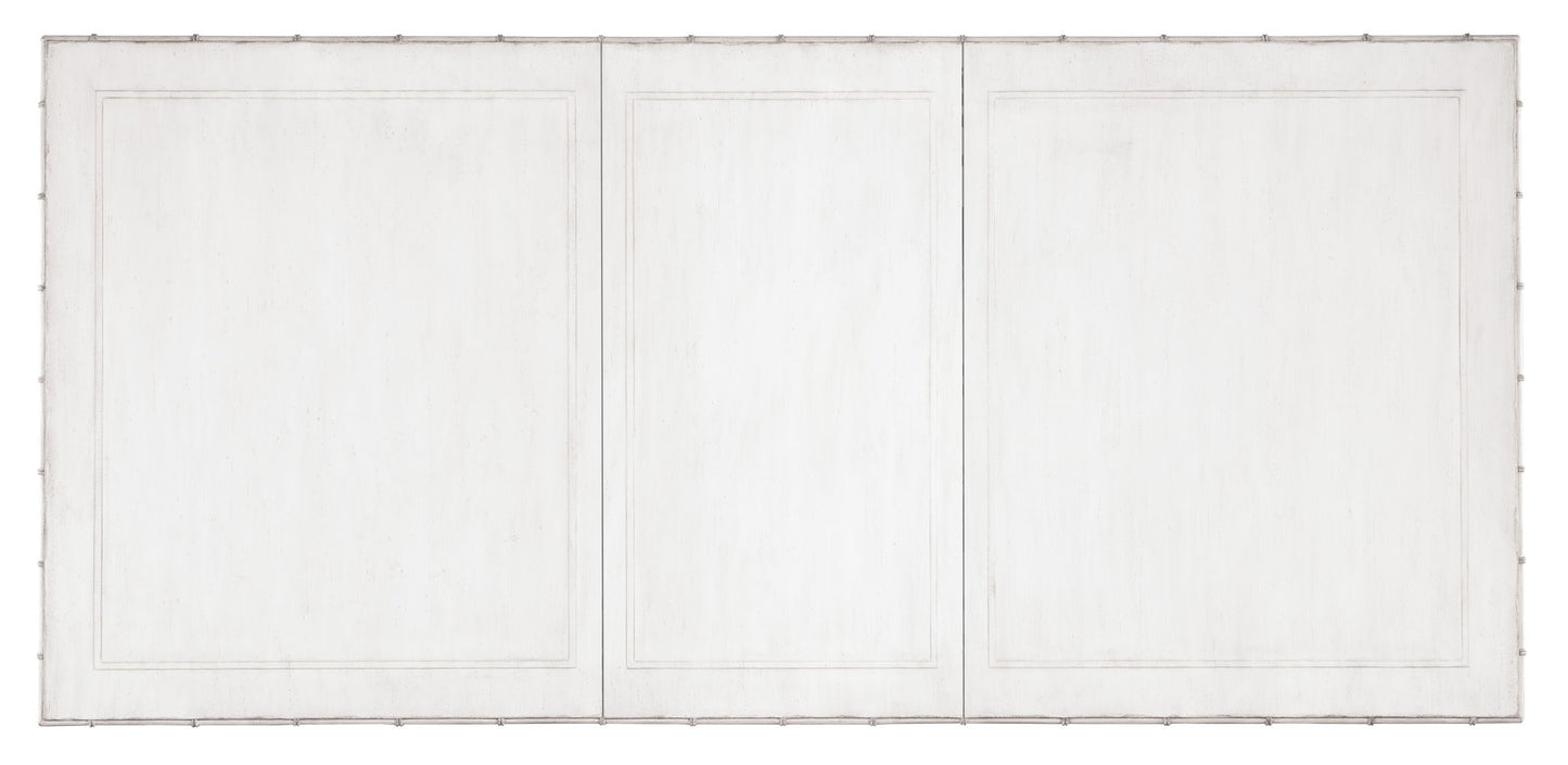 Charleston - Rectangle Dining Table With 1-20" Leaf - White