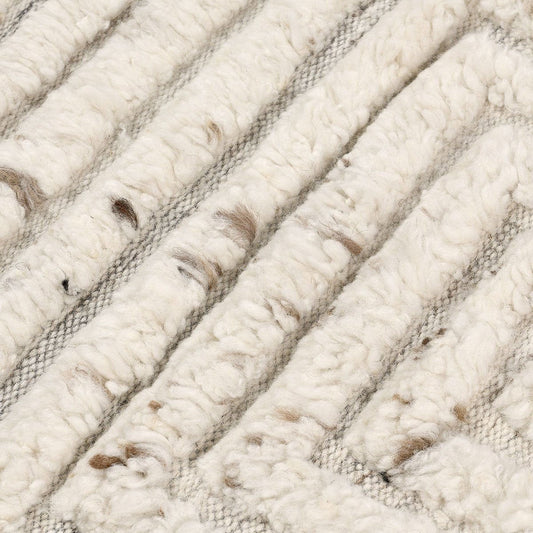 Renewed - 2' x 3' Tahoe Wool Area Rug - Ivory