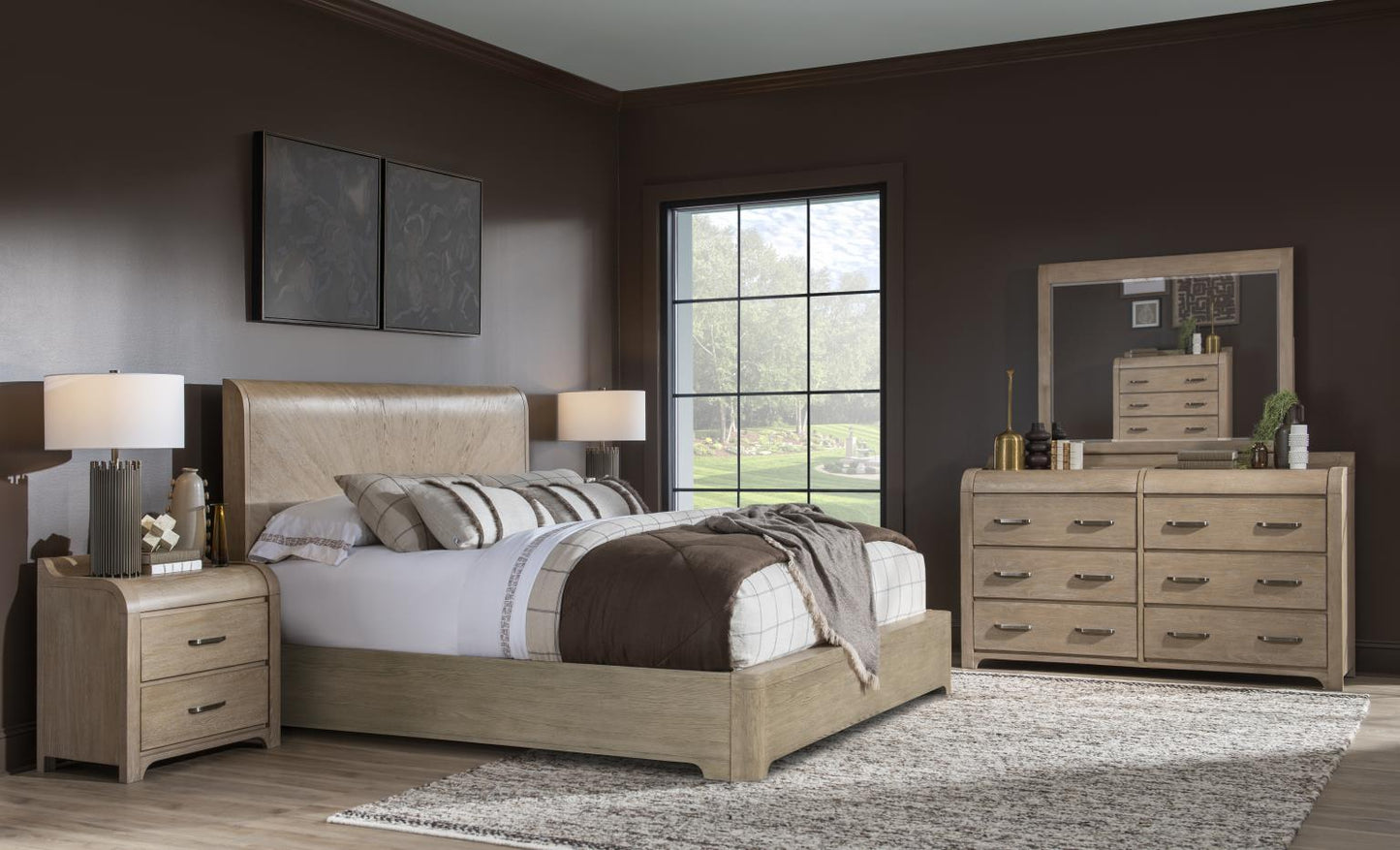 Flow - King Slat Roll - Sandstone
