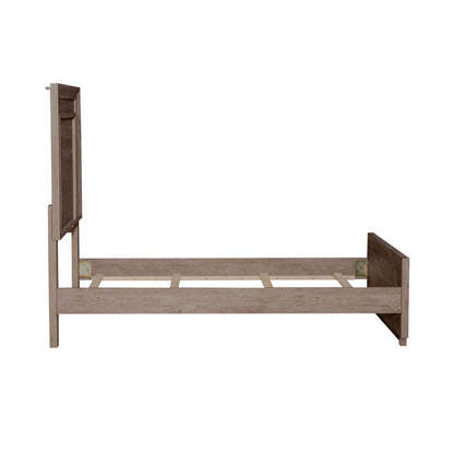 Horizons - Twin and Full Panel Bed Rails - Graystone