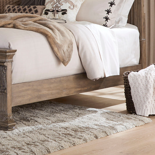 Carlisle Court - Panel / Poster Bed Rails - Medium Brown