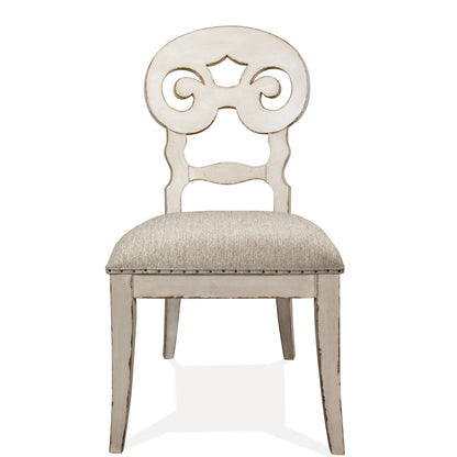 Mix-N-Match Chairs - Scroll Upholstered Side Chair (Set of 2)