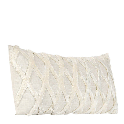 Intrigue - Ellett Pillow 16' x 36' - Natural / Ivory