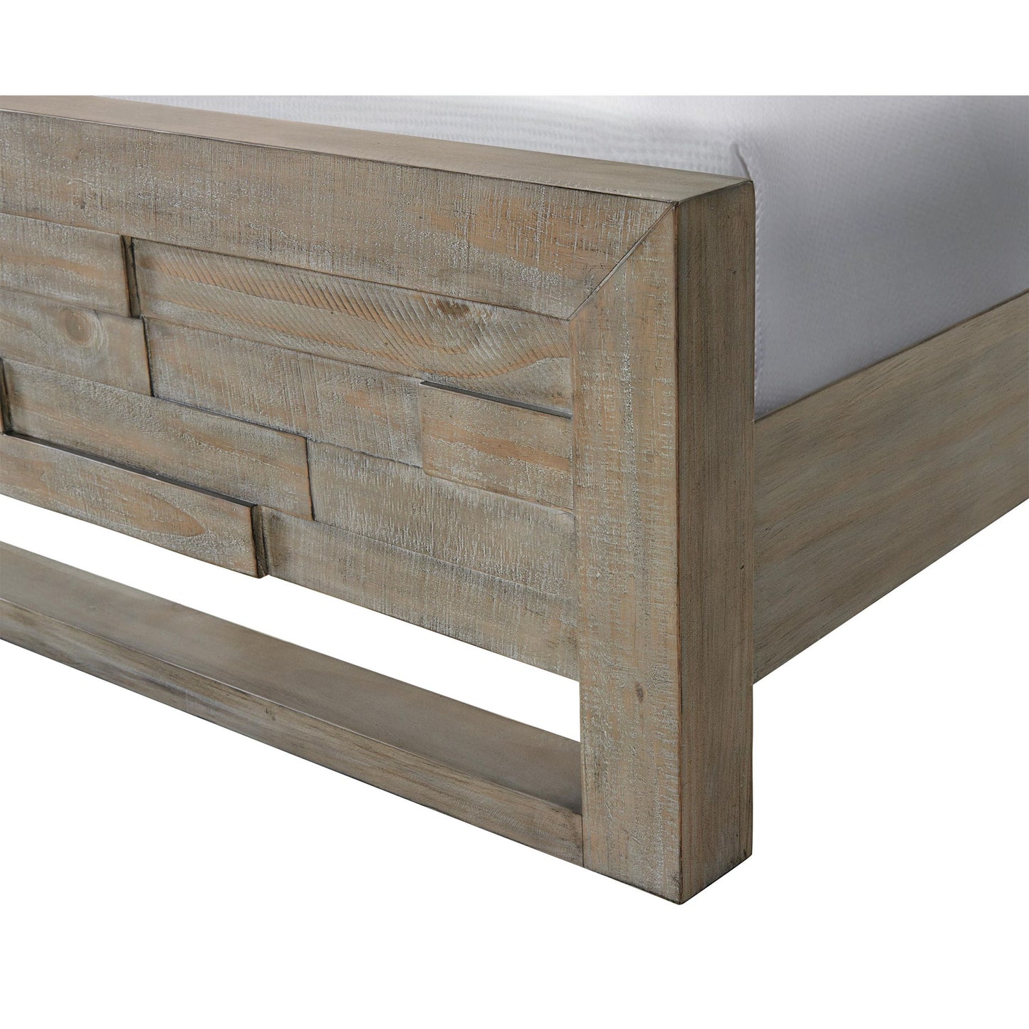 Intrigue - King Panel Footboard - Hazelwood