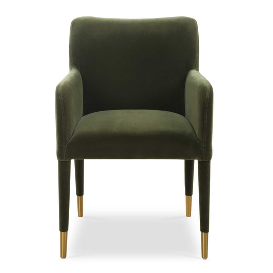 Conifer - Dining Arm Chair - Moss Green