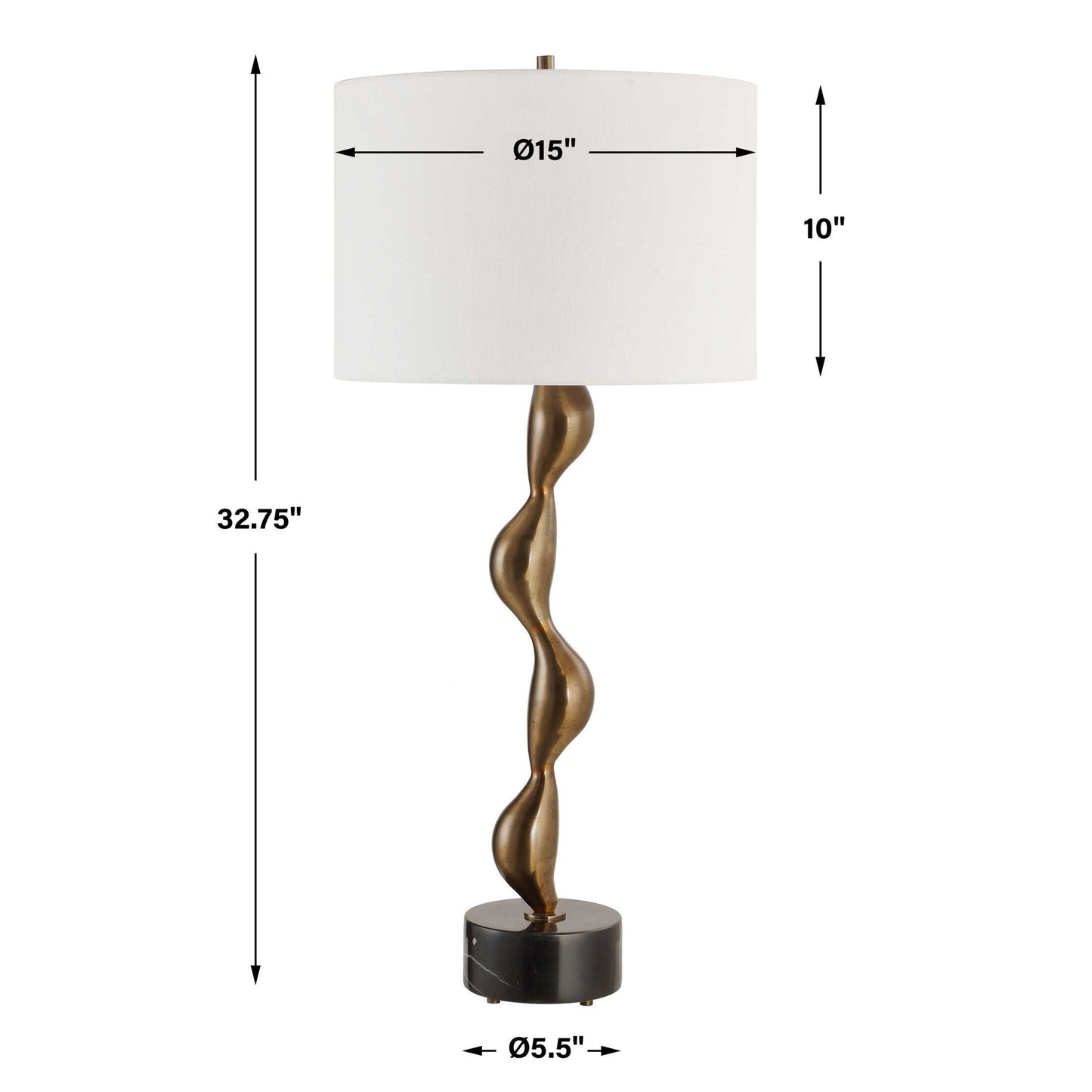 Remolino - Table Lamp - Bronze