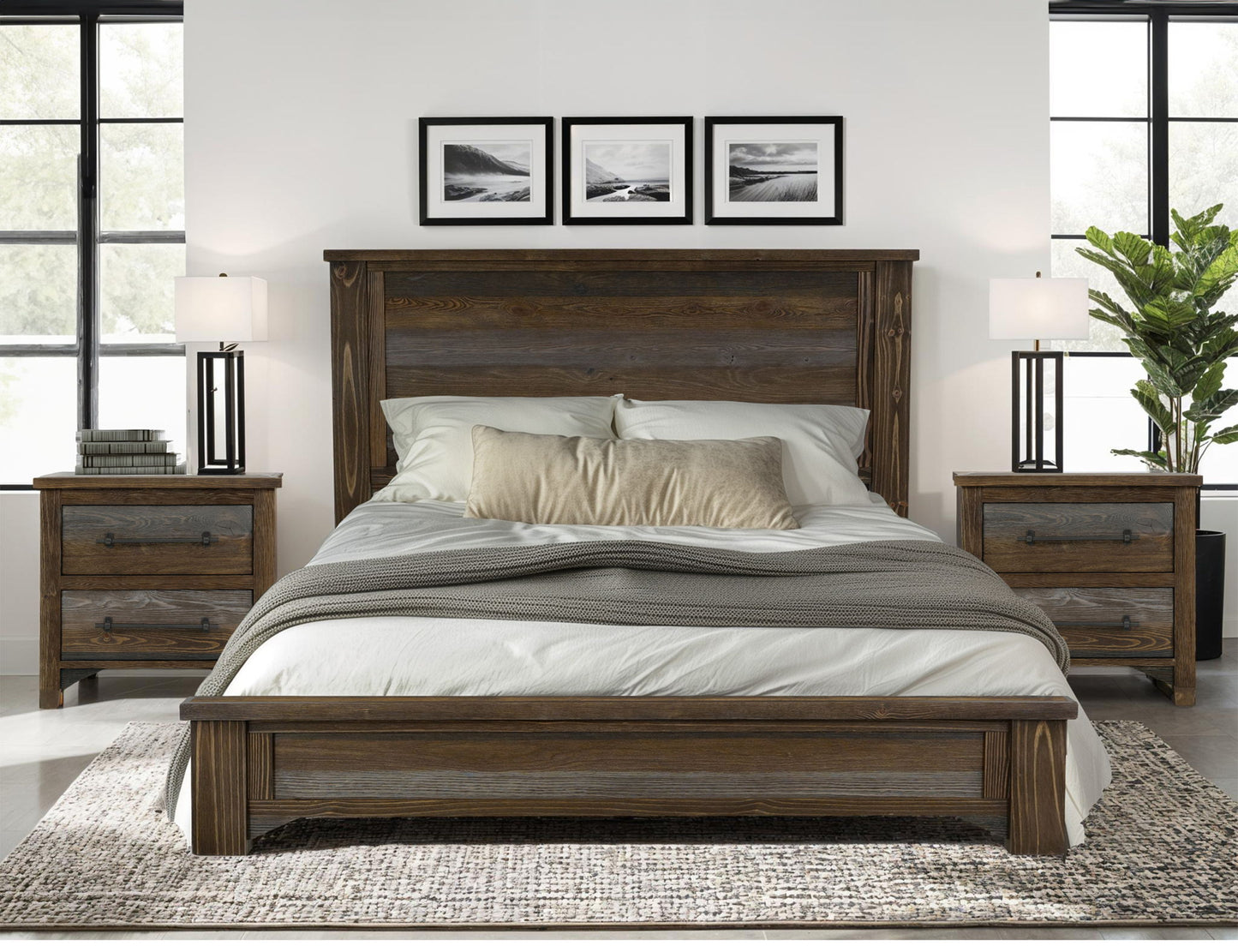 Town - Queen Headboard - Multicolor