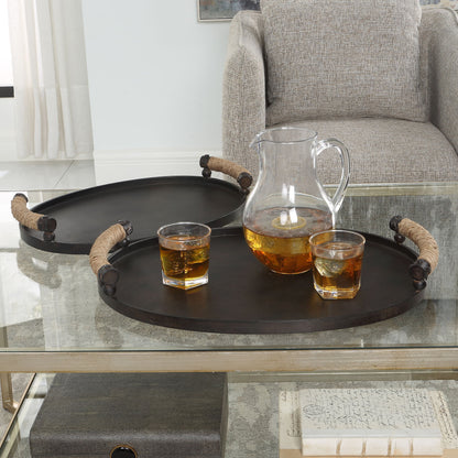 Viggo - Bronze Trays (Set of 2)