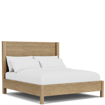Davie - Queen / King Bed Rails - Light Brown