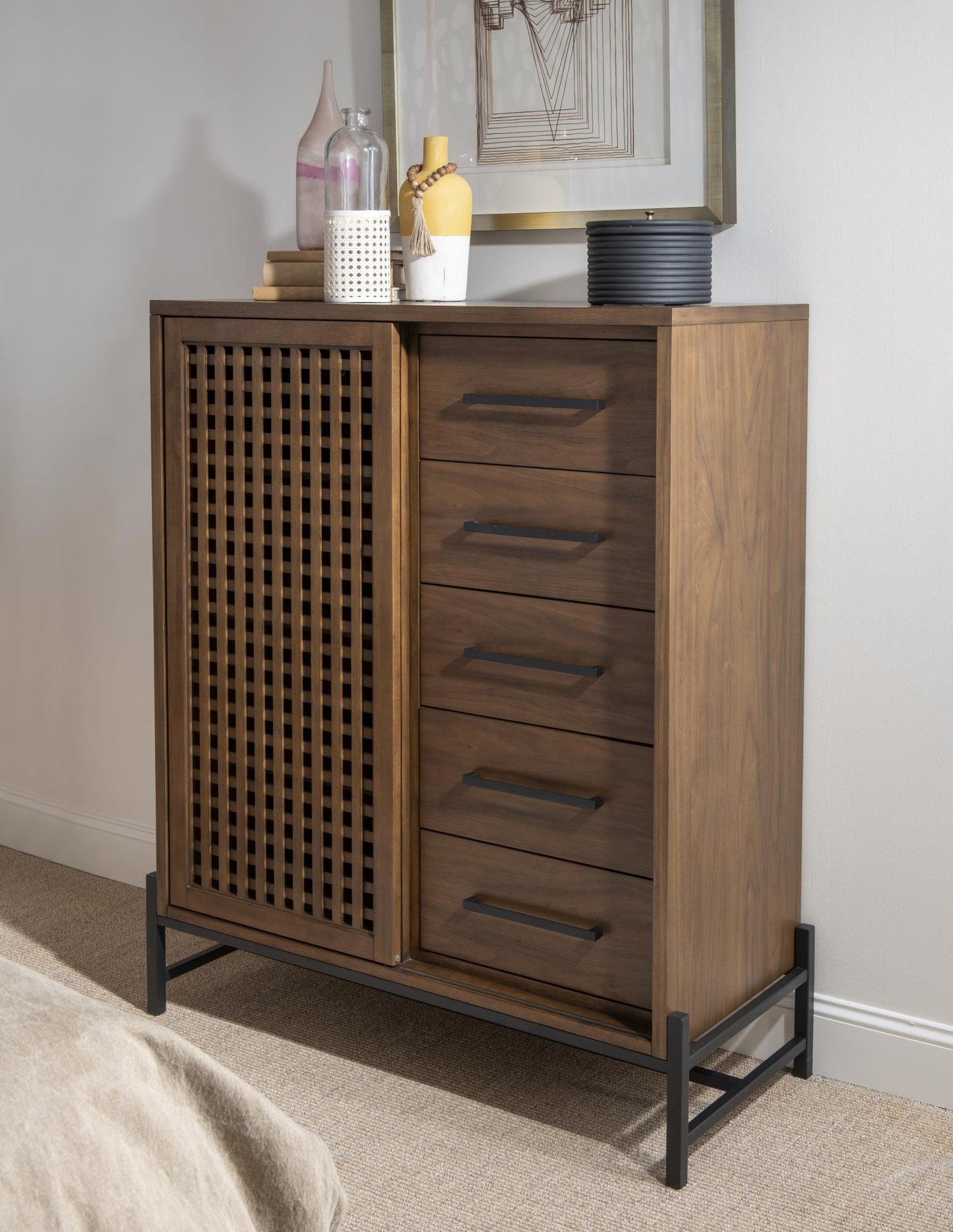 Midland - Door Chest - Warm Amber