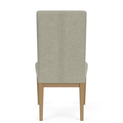 Davie - Upholstered Side Chair (Set of 2) - Light Brown