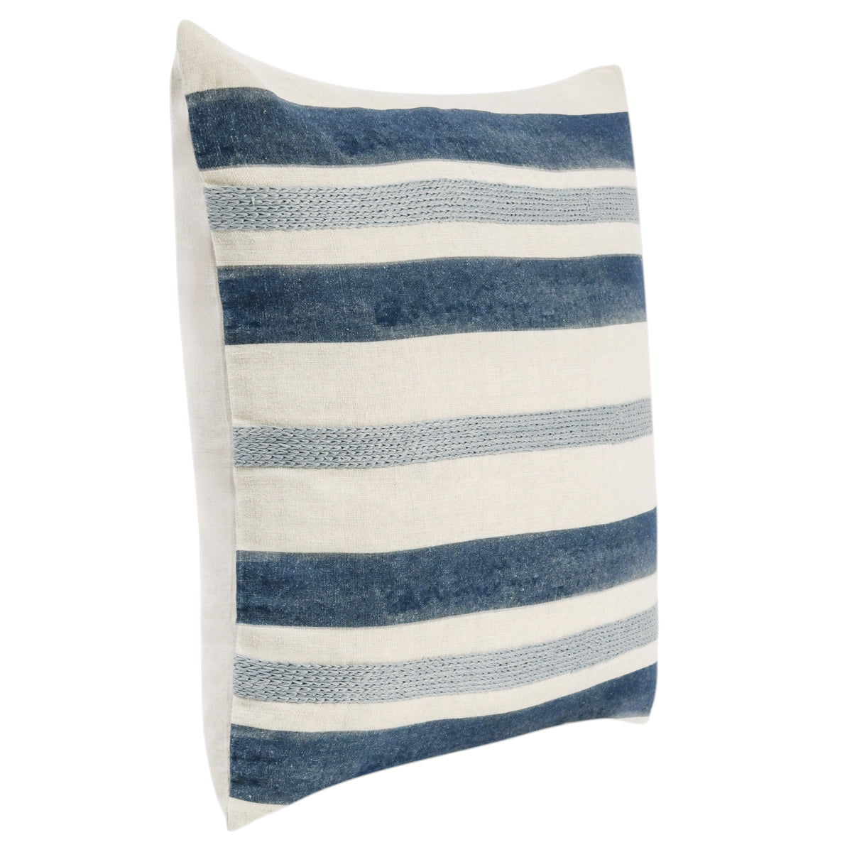 Catania - 22" x 22" Seiano Pillow - Blue