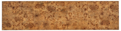 Melange - Burlesque Console Table - Light Brown