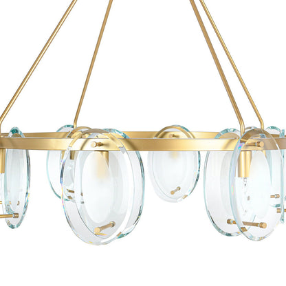 Gina - Chandelier - Gold