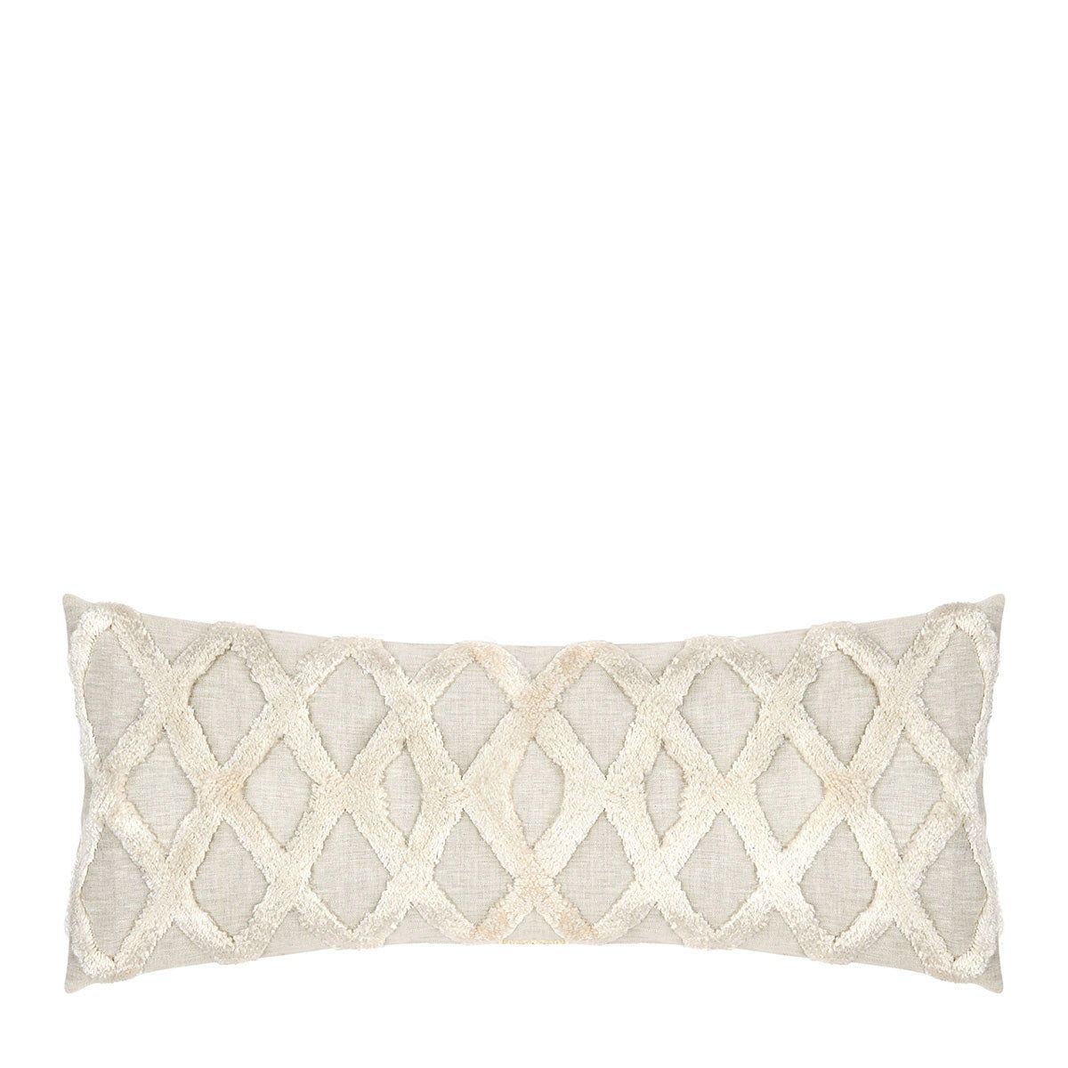 Intrigue - Ellett Pillow 16' x 36' - Natural / Ivory