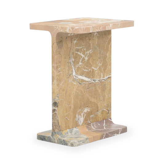 Delaney - Marble Rectangle Accent Table