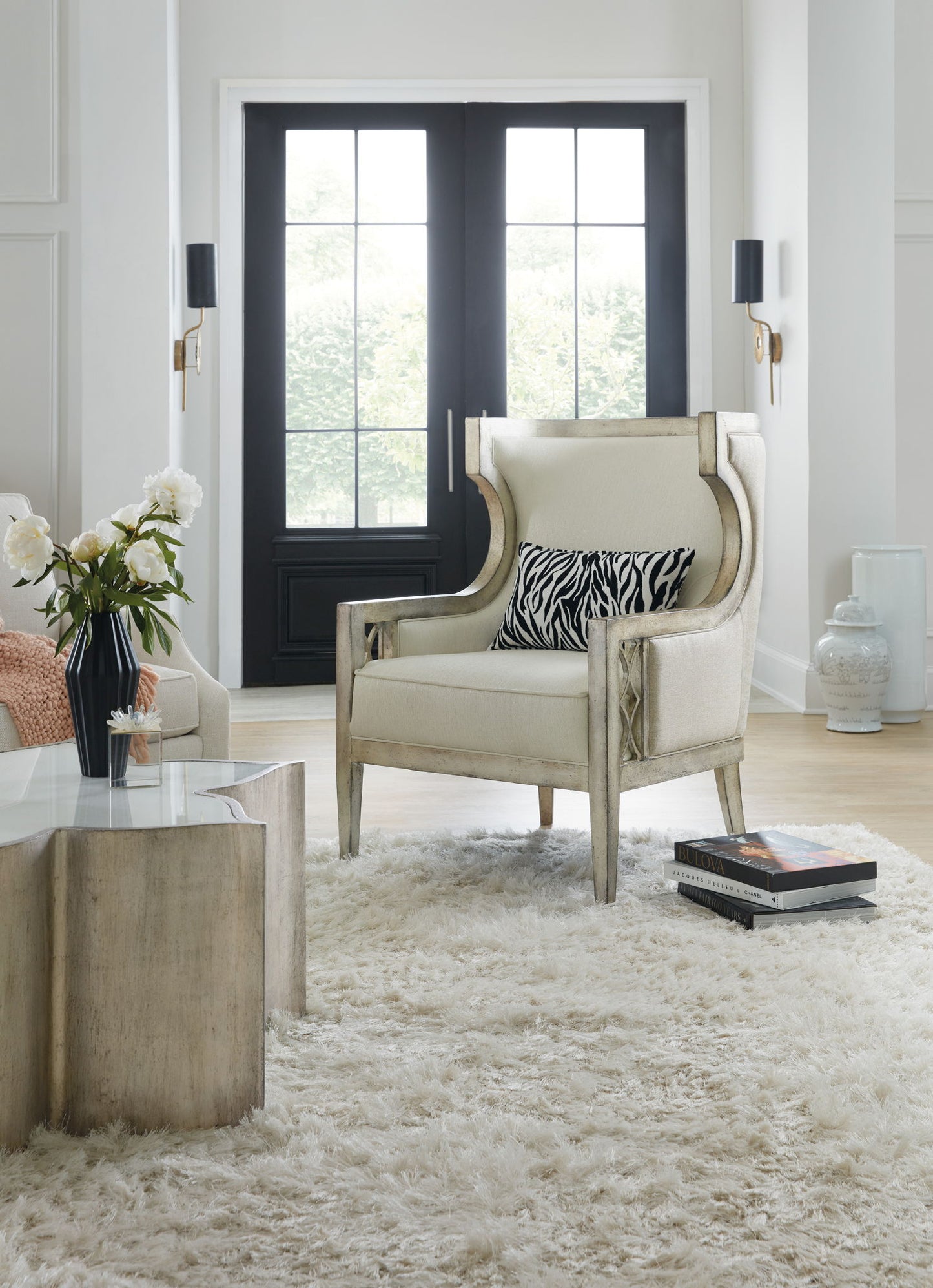 Sanctuary 2 - Debutant Wing Chair - Beige