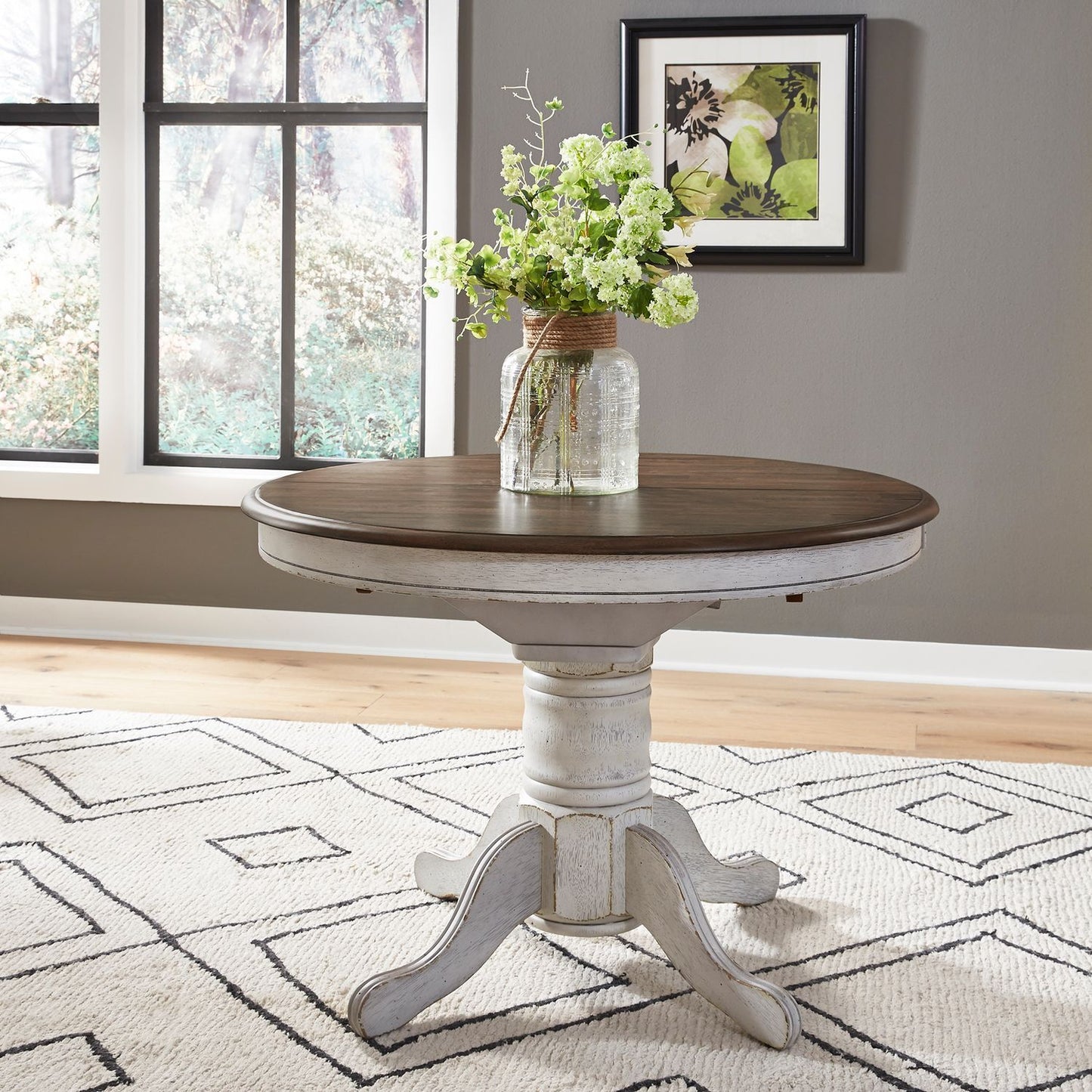 Carolina Crossing - Pedestal Table