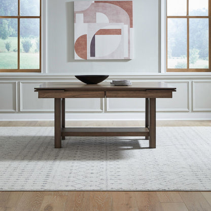 Brook Bay - Trestle Table Base - Brown