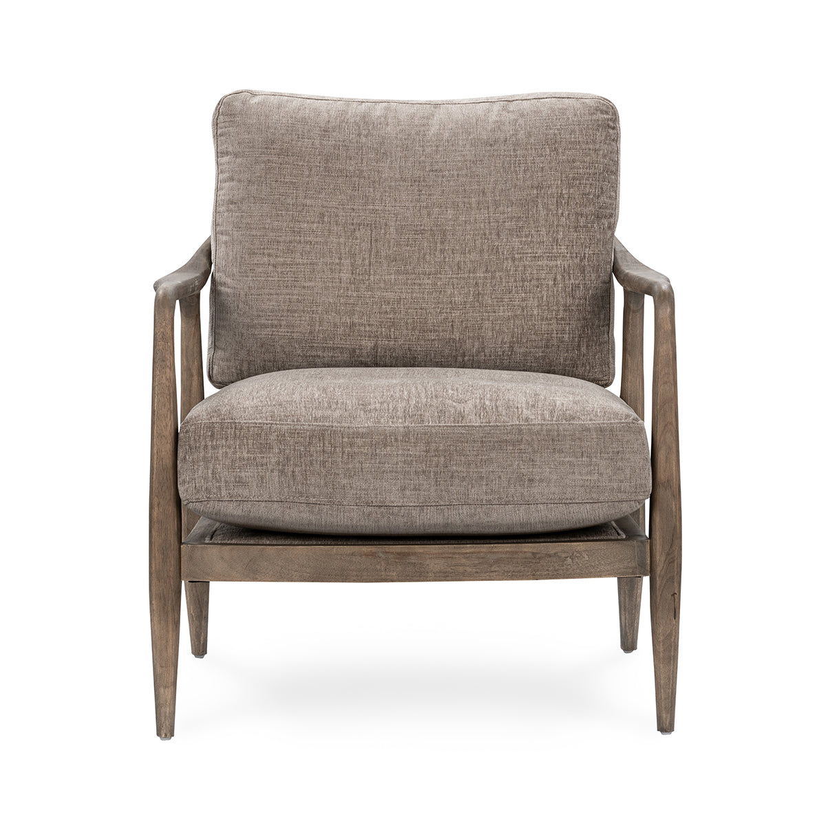 Lennon - Accent Chair - Grayish Brown