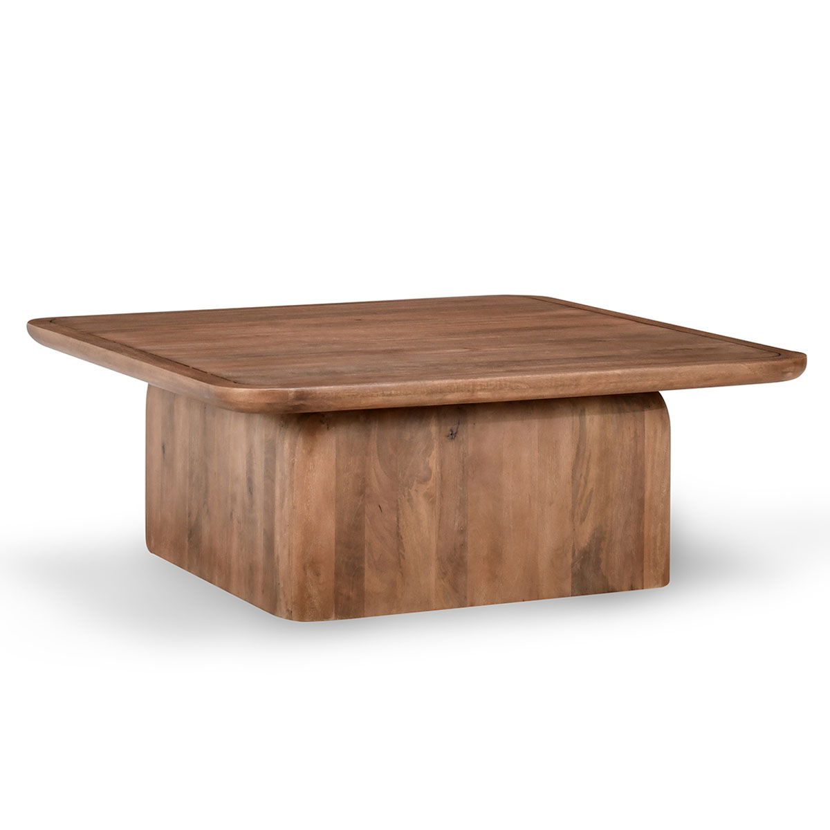 Chloe - Square Coffee Table - Umber