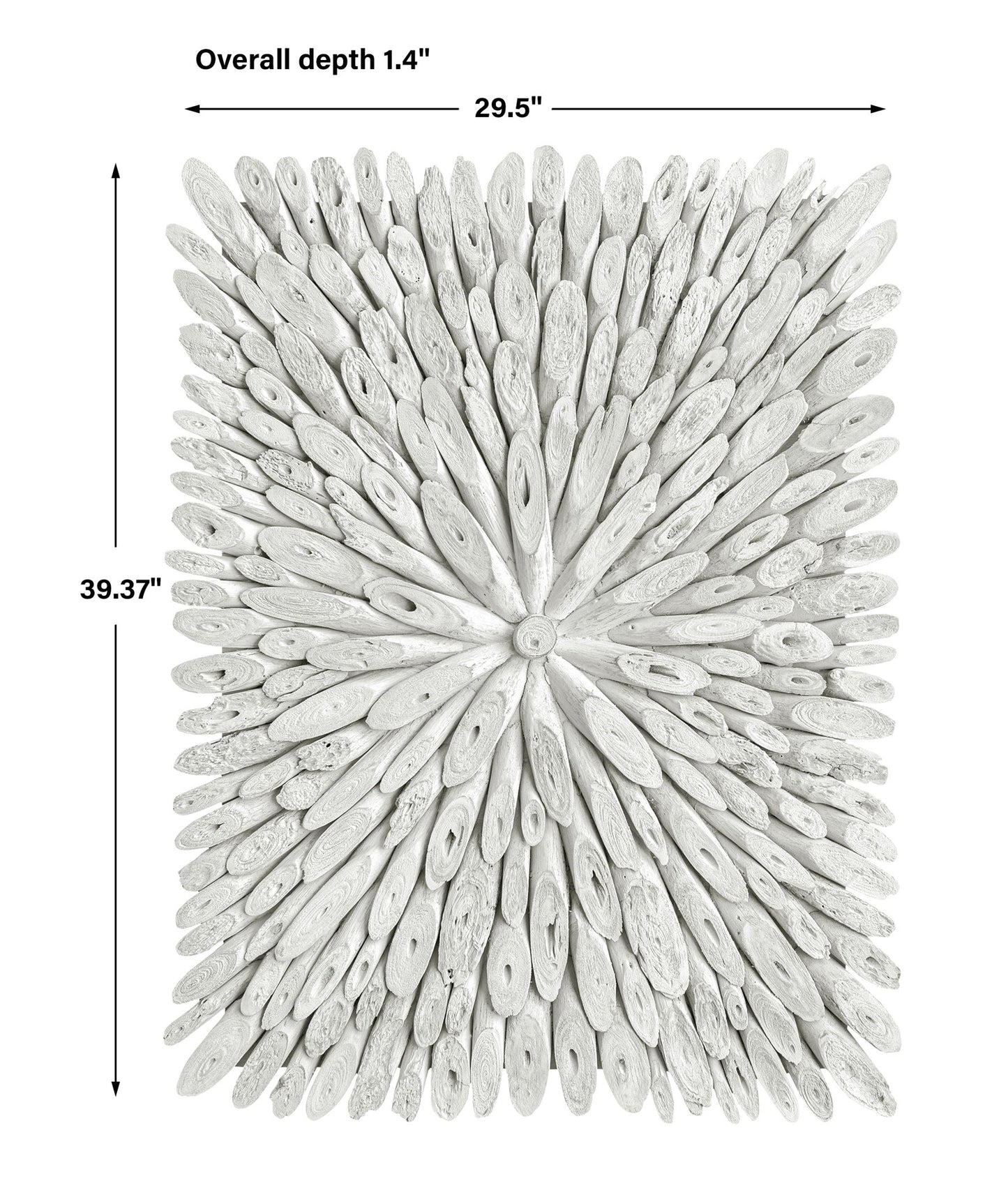 Bahama Wood - Wall Decor - Whitewashed