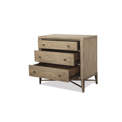 Sophie - 3 Drawer Nightstand - Natural