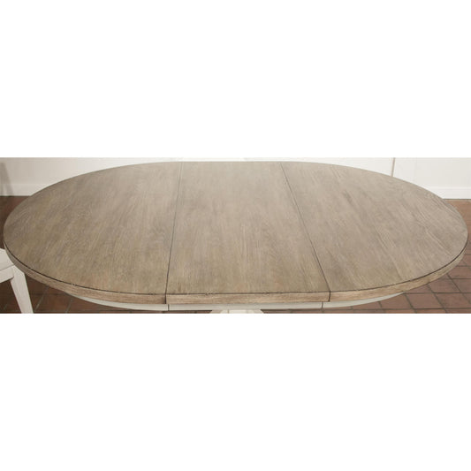 Myra - Round Dining Table Base - Paperwhite