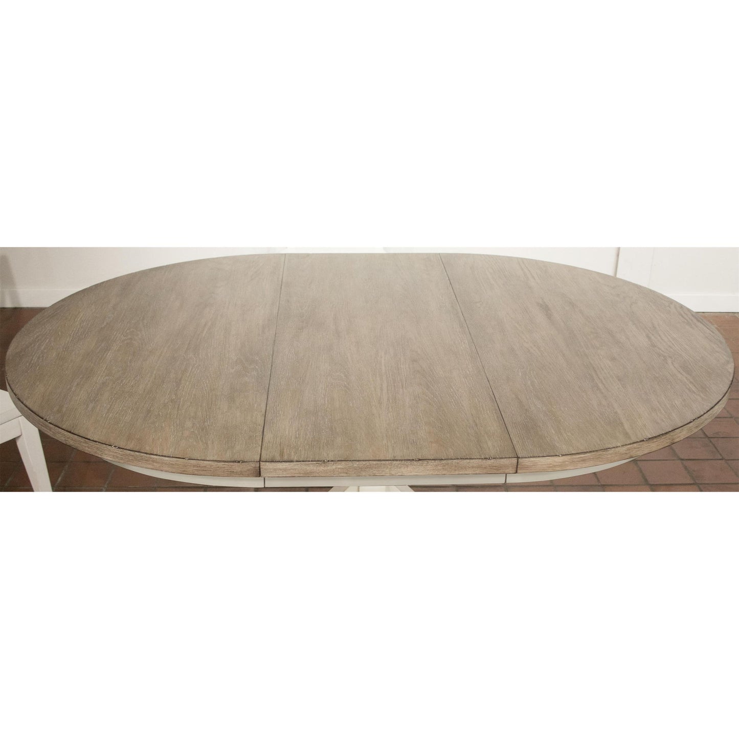 Myra - Round Dining Table Top - Natural / Paperwhite