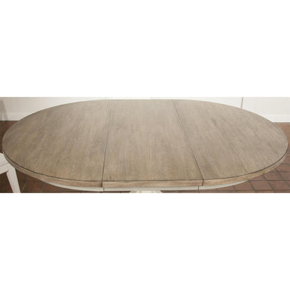 Myra - Round Dining Table Top - Natural / Paperwhite