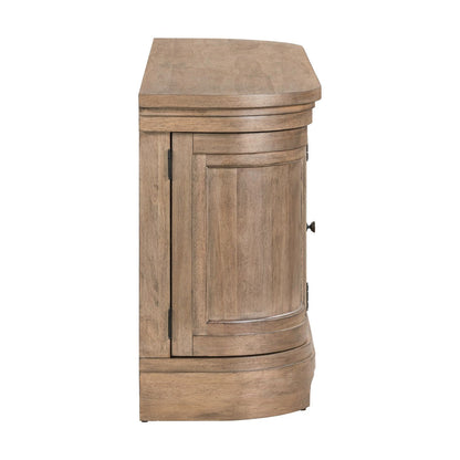 Haven Hills - 82'' TV Console - Camel Beige