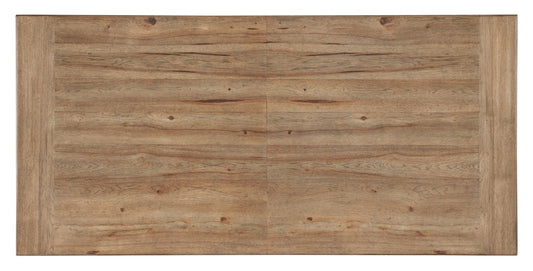 Vineyard Row - Rectangle Dining Table With 2-20" Leaves - Light Brown