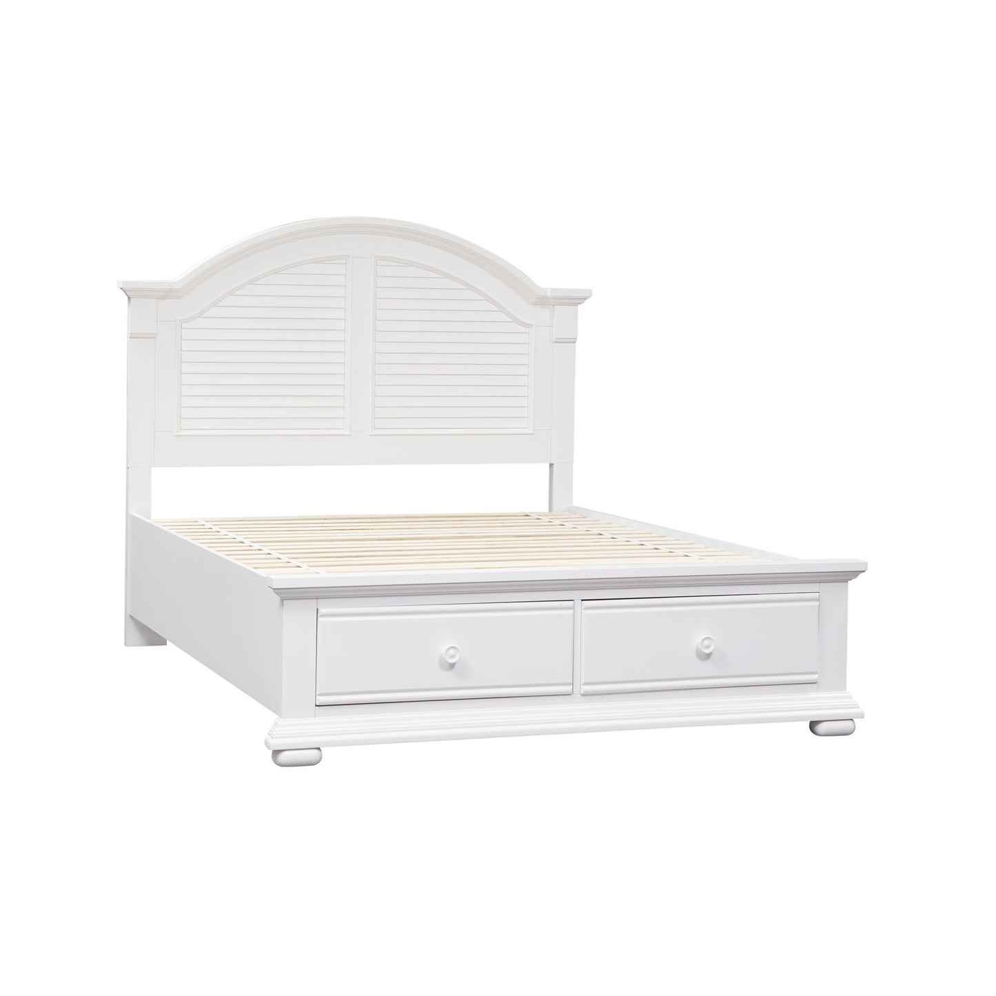 Summer House - Queen Storage Footboard - White
