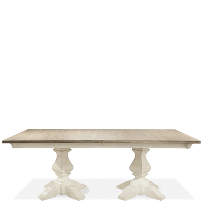 Myra - Rectangular Dining Table Top - Natural / Paperwhite